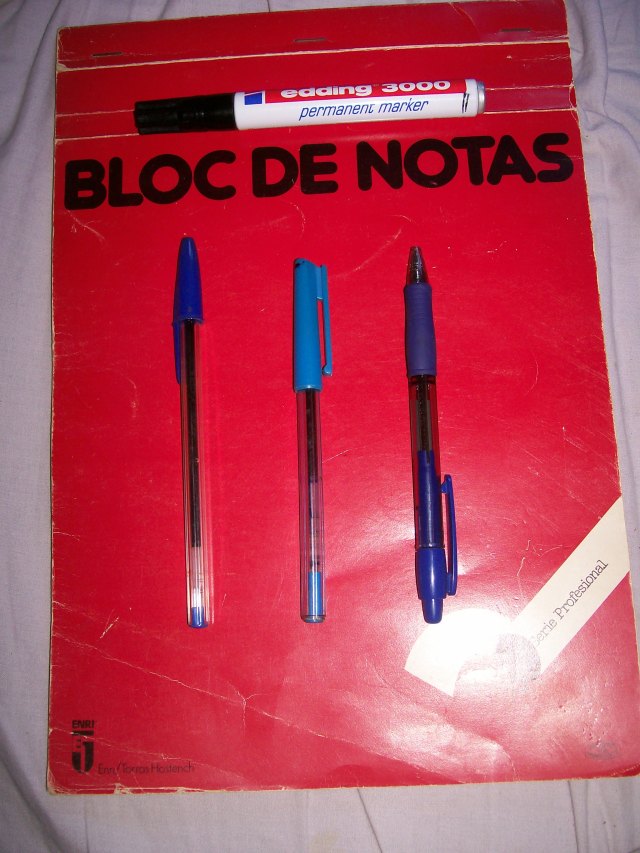 Bolígrafos Bic, Standler y Pilot